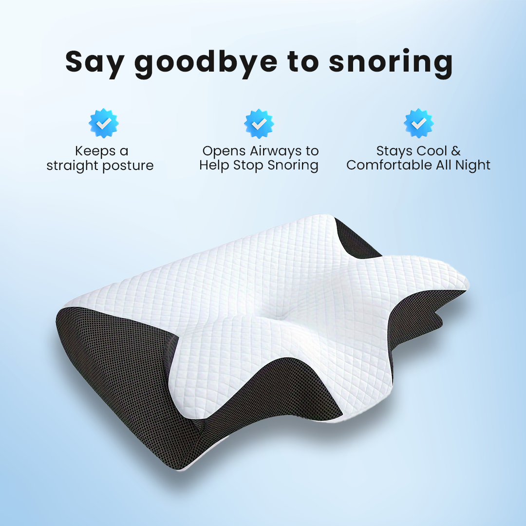 The Pillow That Silences Snoring - By Fixing Your Sleep Posture