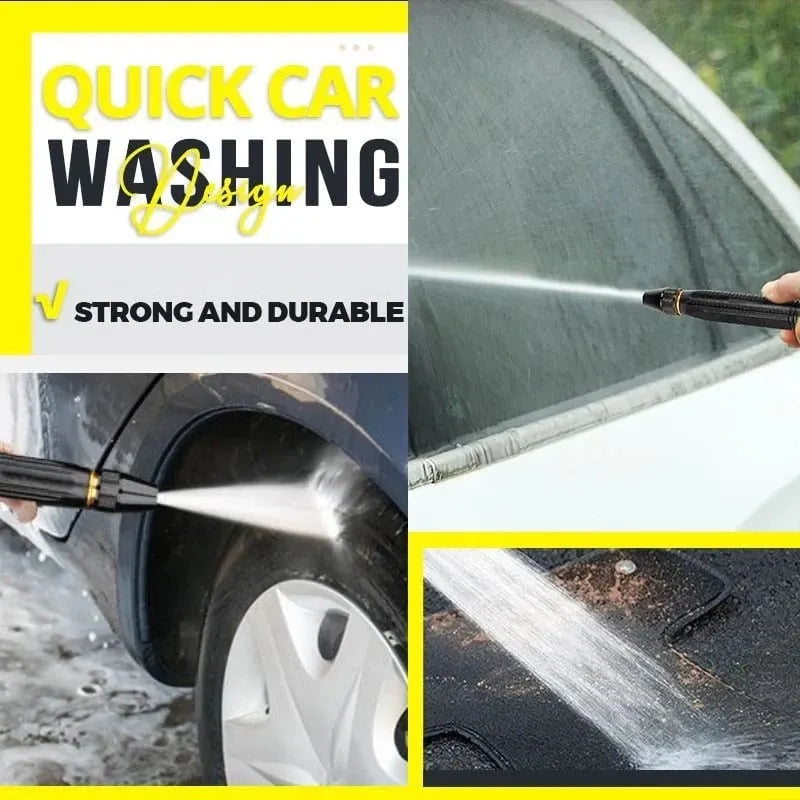 Wash Your Car at Home with High-Pressure Power